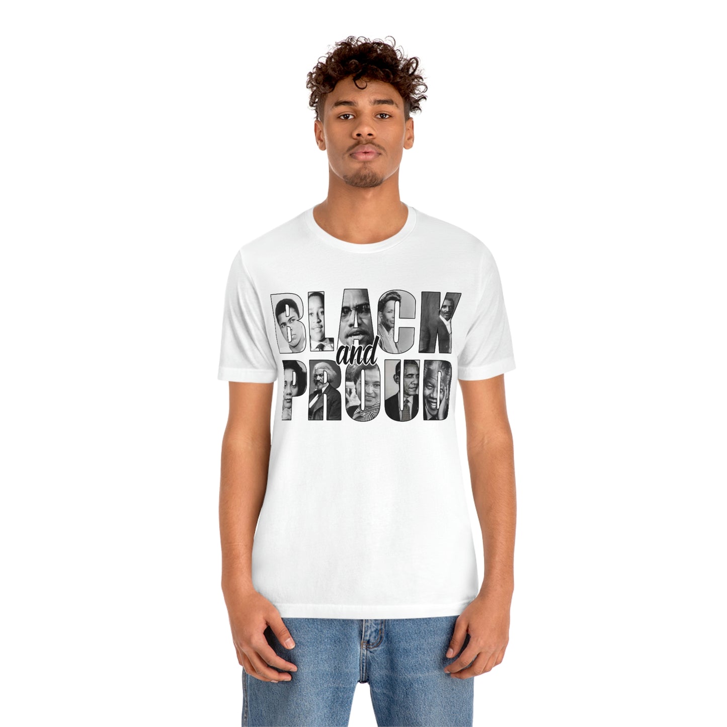 Black and Proud Unisex Jersey Short Sleeve Tee