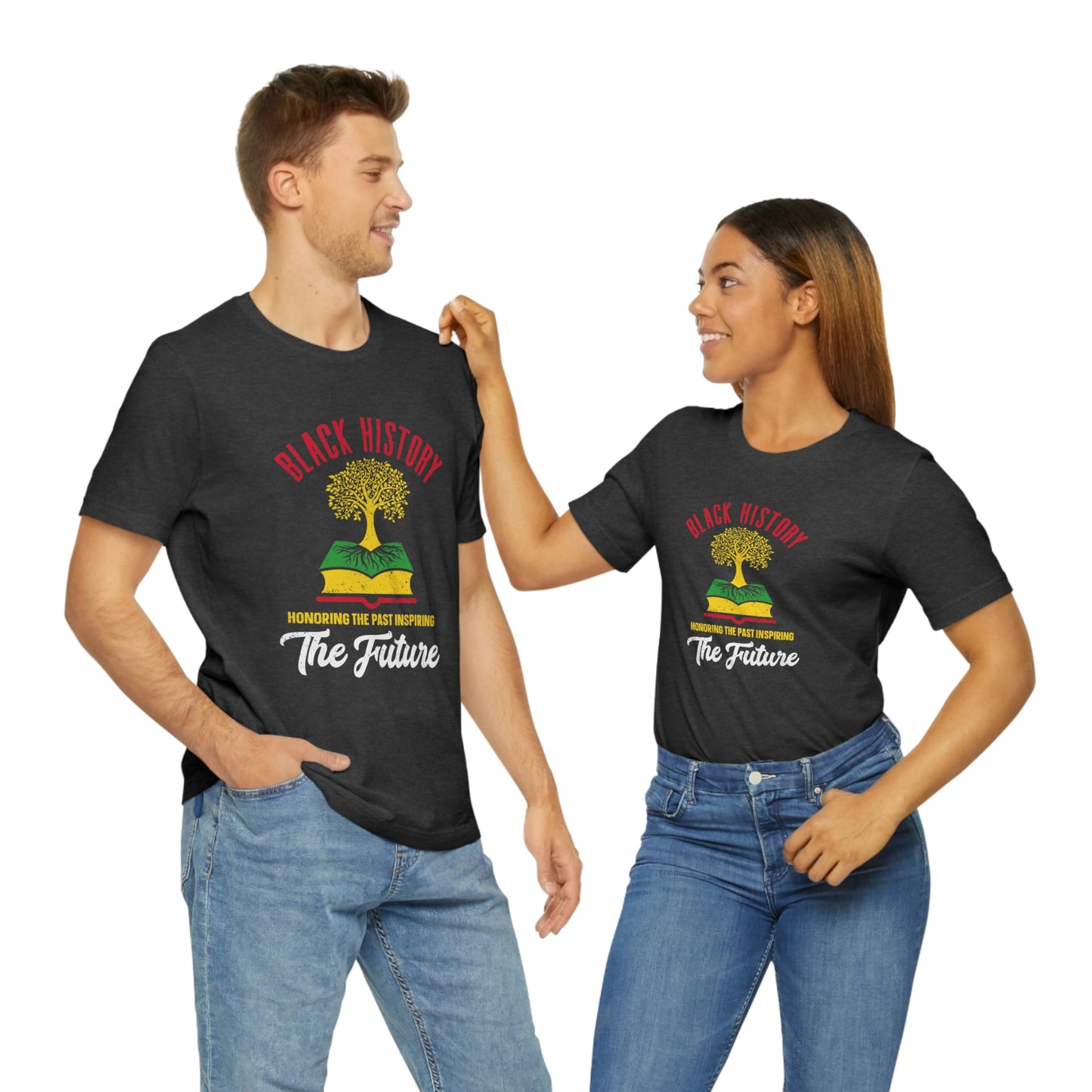 Honoring The Past Inspiring The Future Unisex Jersey Short Sleeve Tee