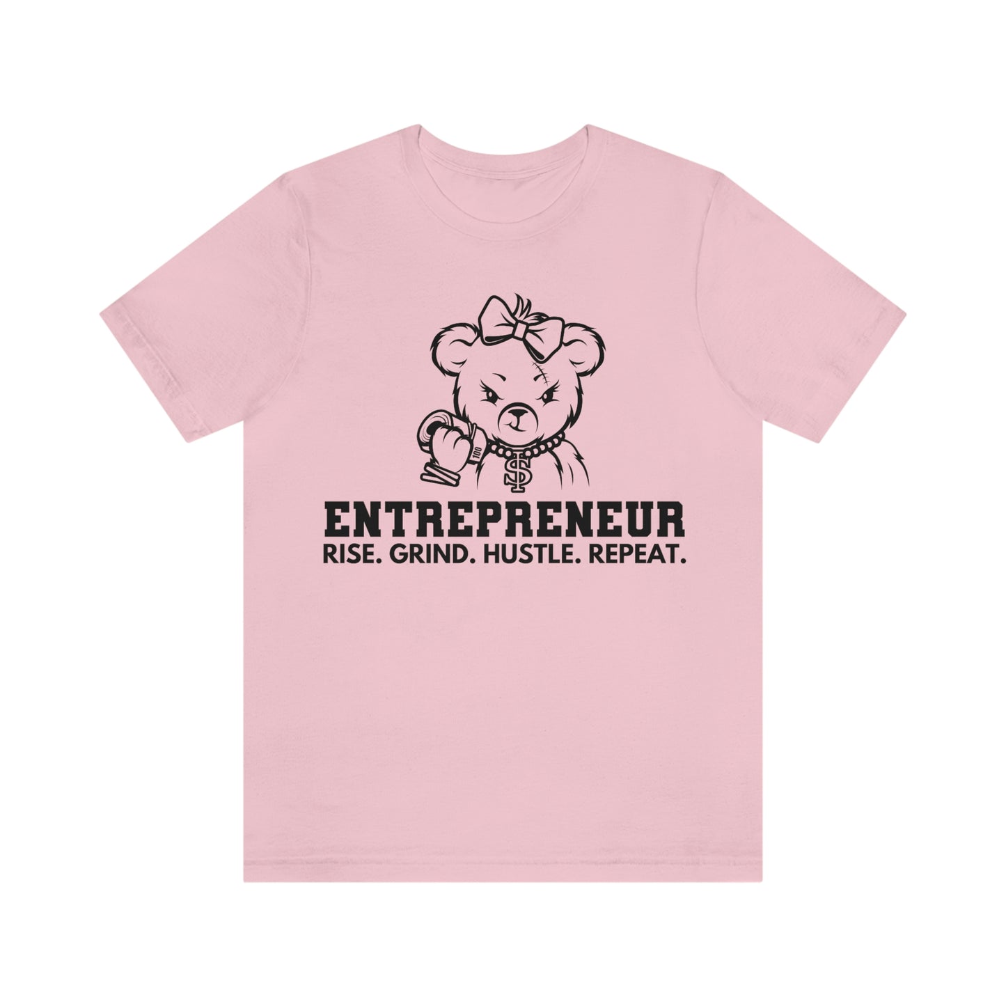 Female Hustle Bear  - CLASSIC Unisex Softstyle T-Shirt