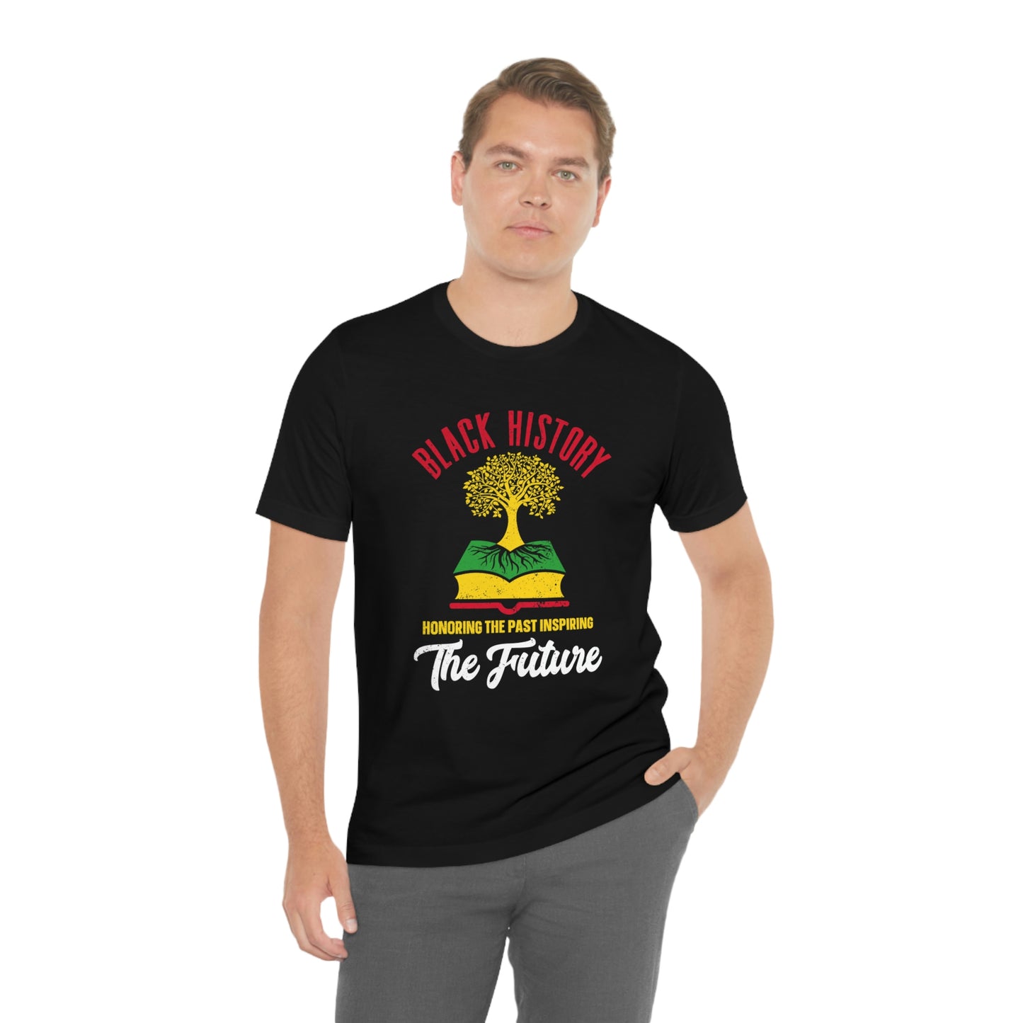 Honoring The Past Inspiring The Future Unisex Jersey Short Sleeve Tee