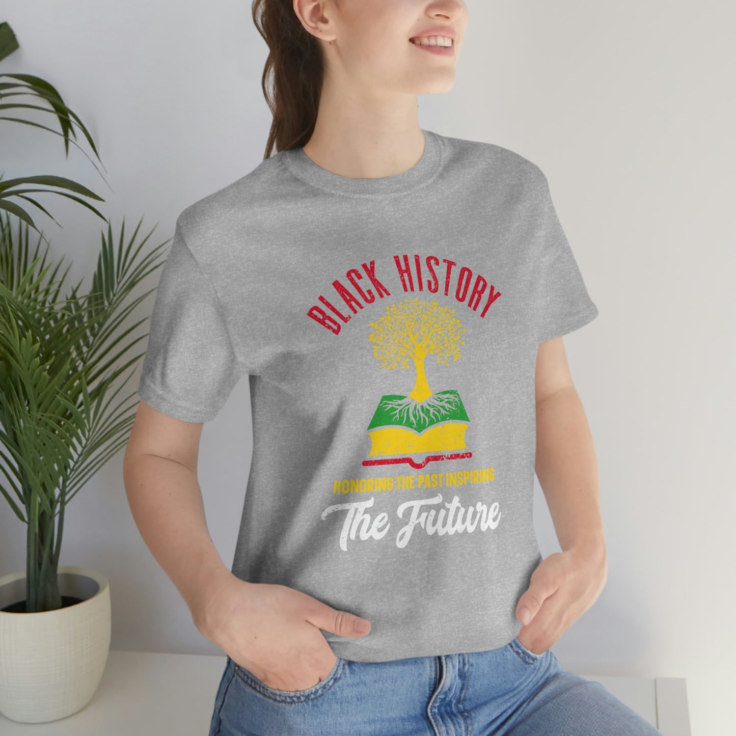 Honoring The Past Inspiring The Future Unisex Jersey Short Sleeve Tee