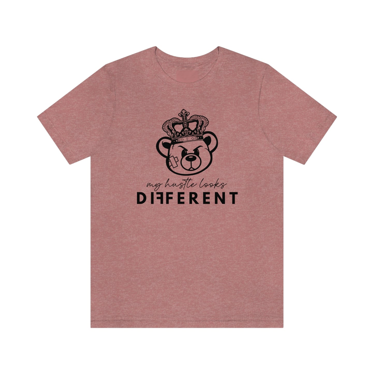 Crown Bear - My Hustle is Different - CLASSIC Unisex Softstyle T-Shirt