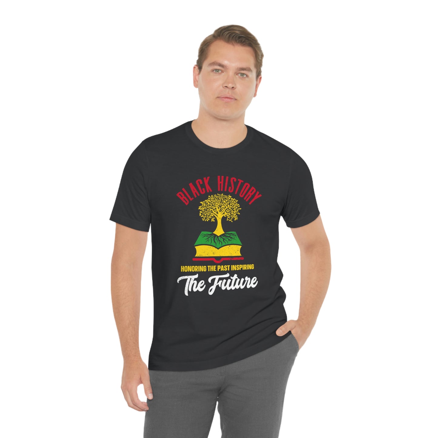 Honoring The Past Inspiring The Future Unisex Jersey Short Sleeve Tee