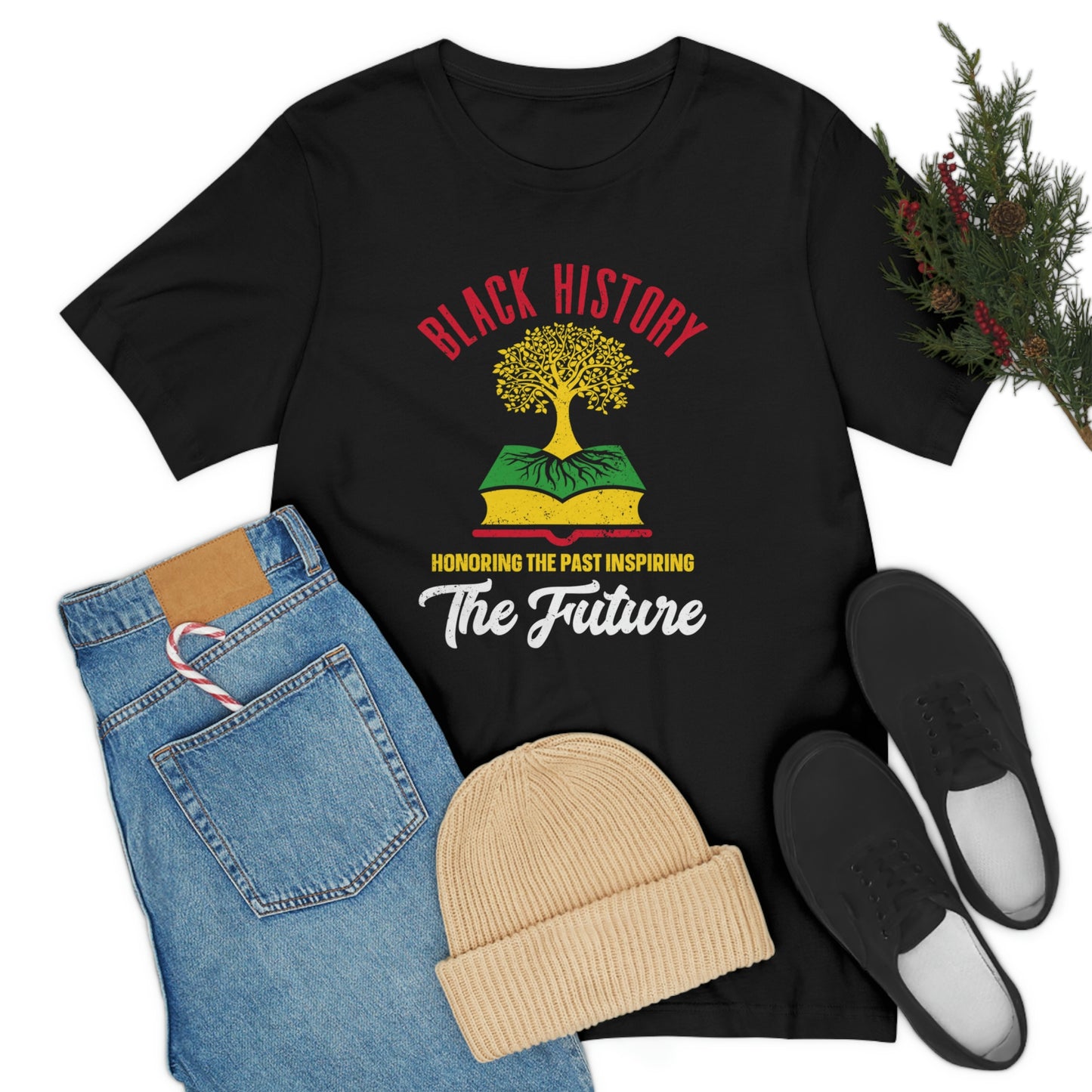 Honoring The Past Inspiring The Future Unisex Jersey Short Sleeve Tee