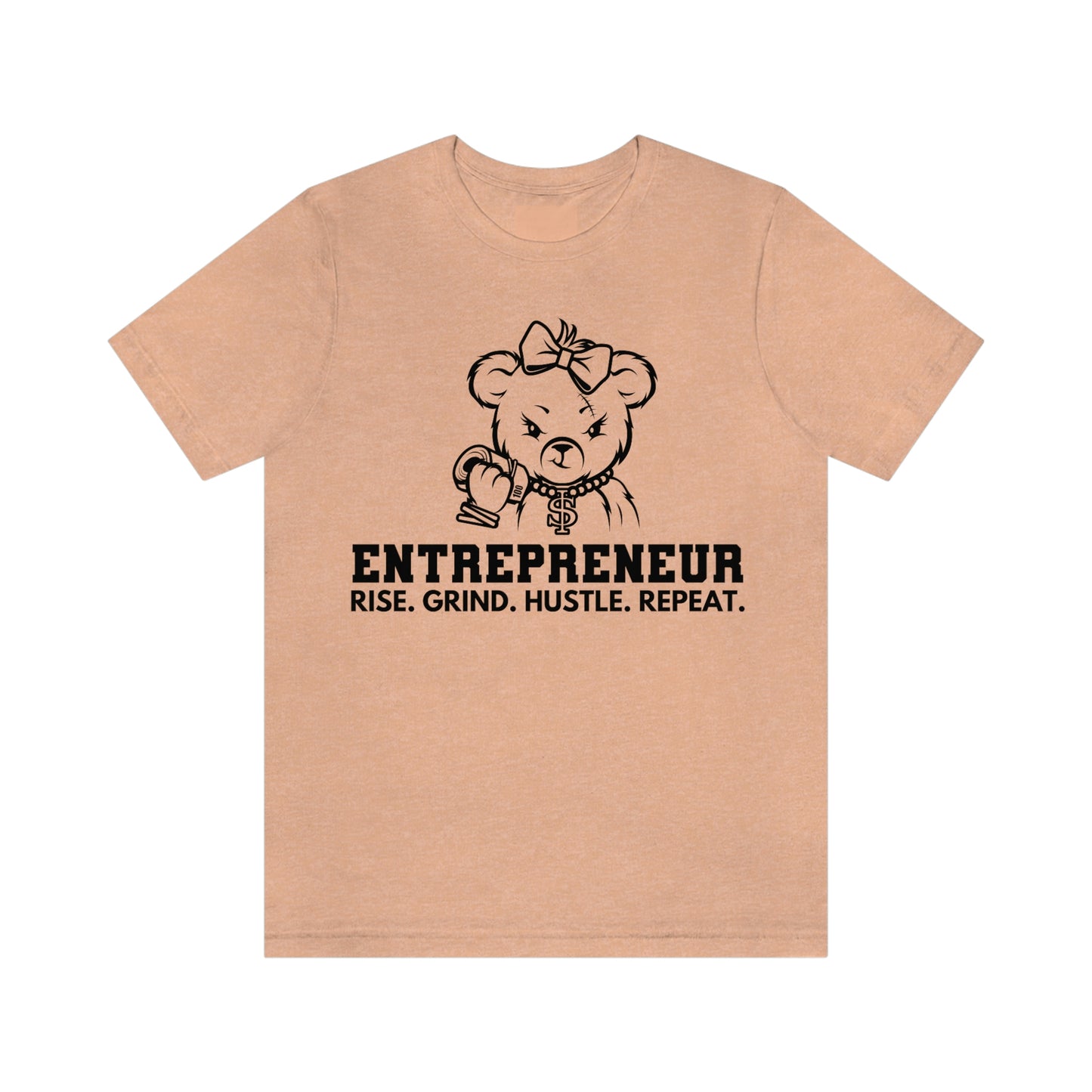 Female Hustle Bear  - CLASSIC Unisex Softstyle T-Shirt