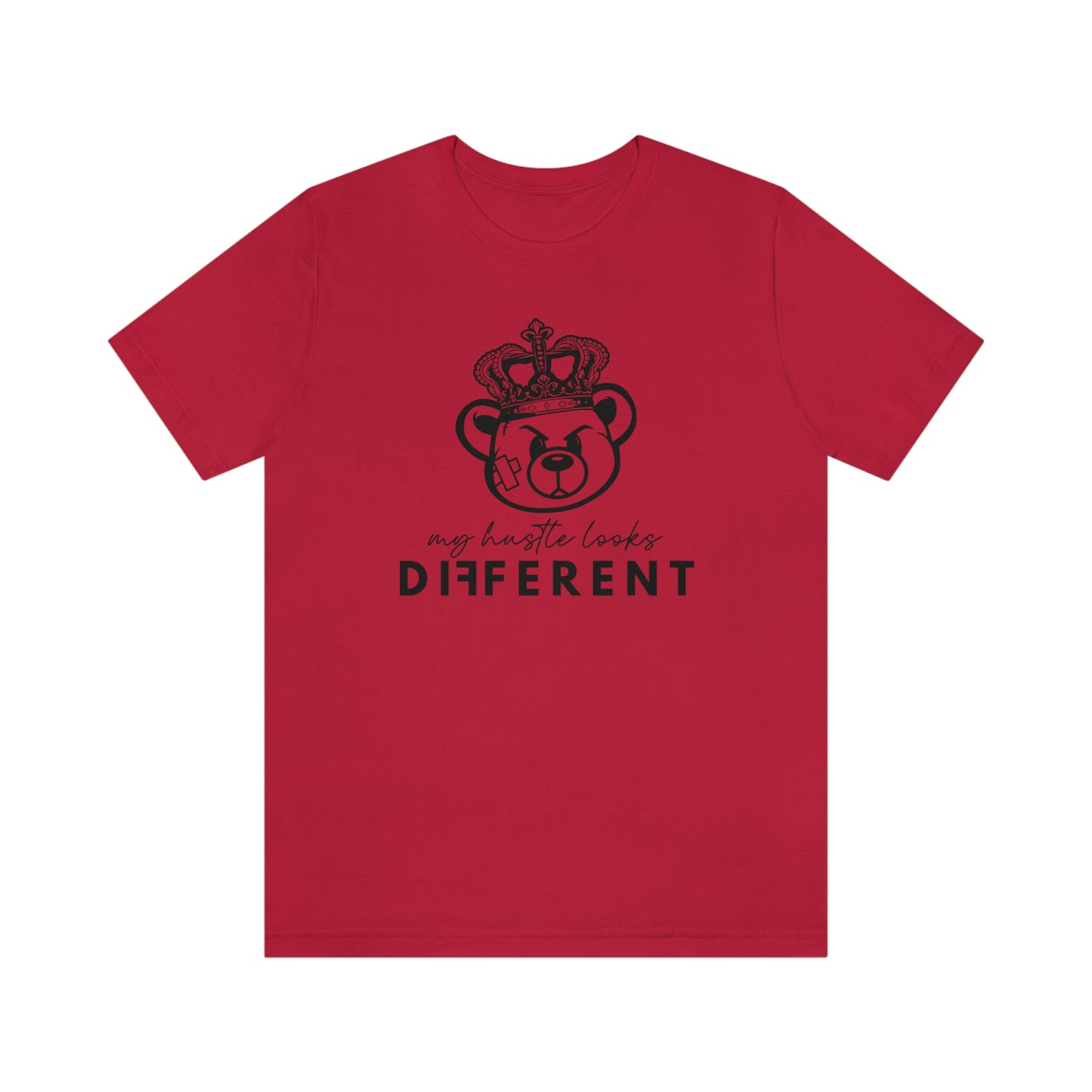 Crown Bear - My Hustle is Different - CLASSIC Unisex Softstyle T-Shirt