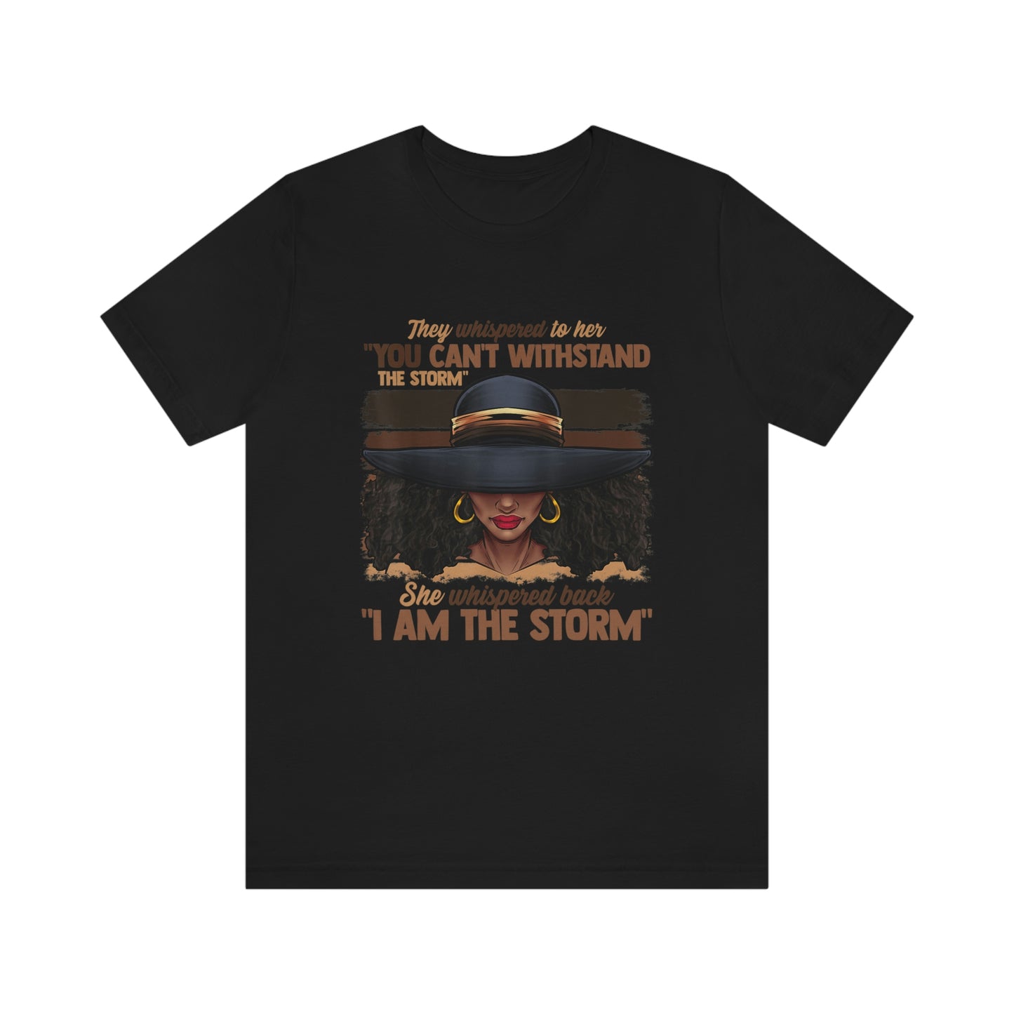 I Am The Storm Unisex Jersey Short Sleeve Tee