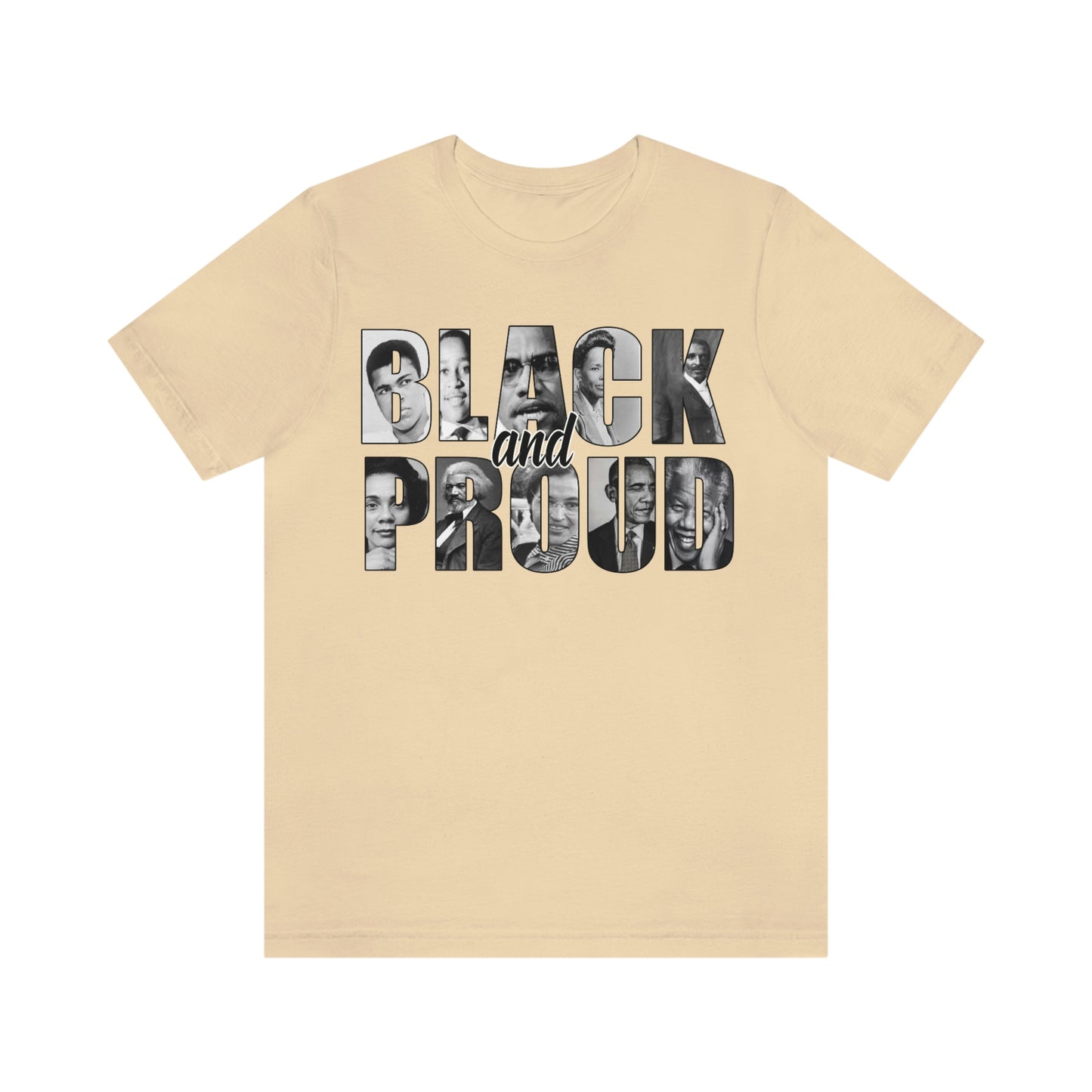 Black and Proud Unisex Jersey Short Sleeve Tee