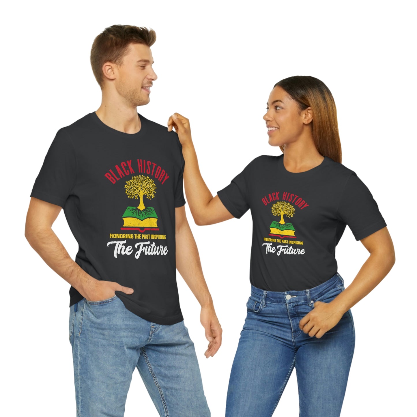 Honoring The Past Inspiring The Future Unisex Jersey Short Sleeve Tee