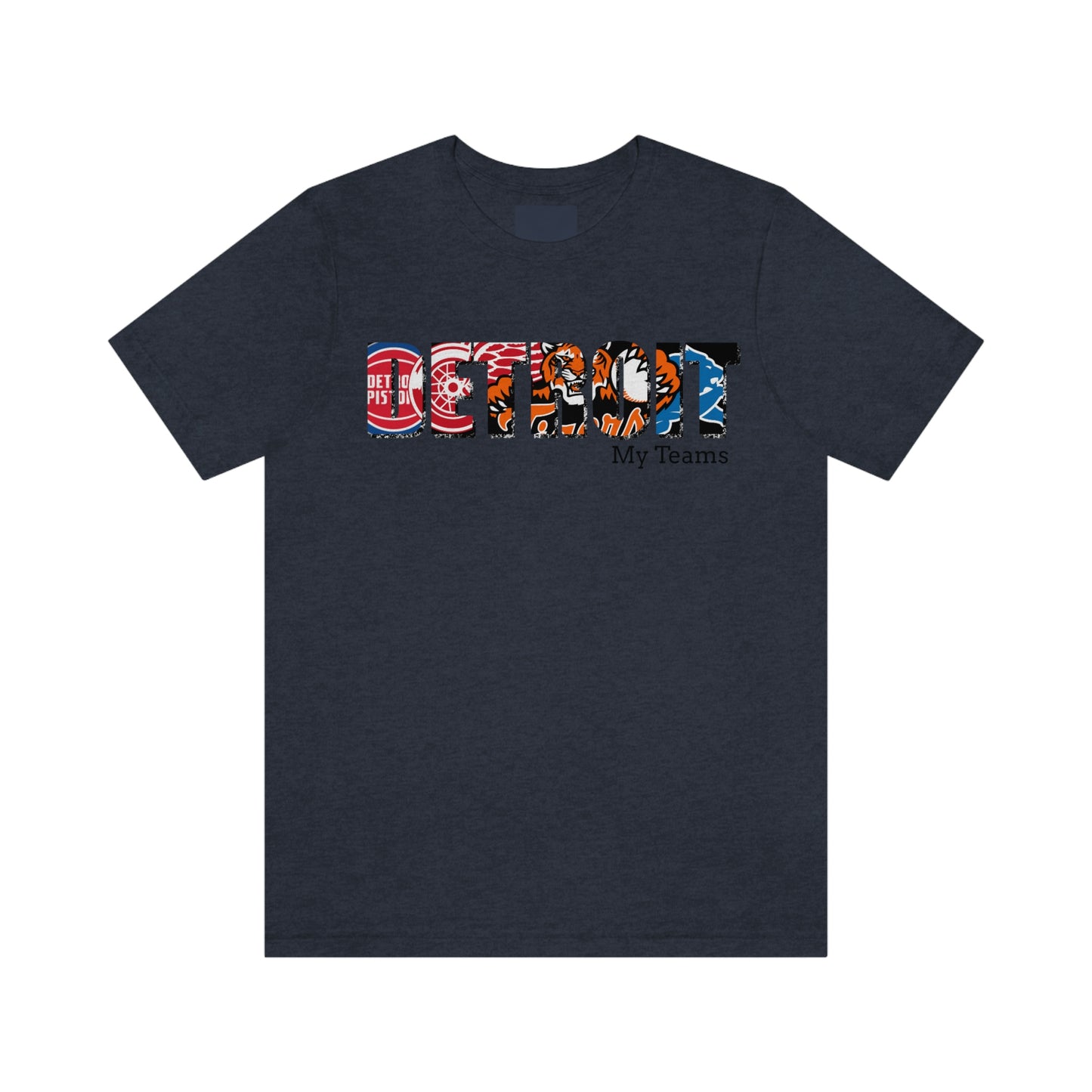 DETROIT TEAMS Pattern  - CLASSIC Unisex Softstyle T-Shirt