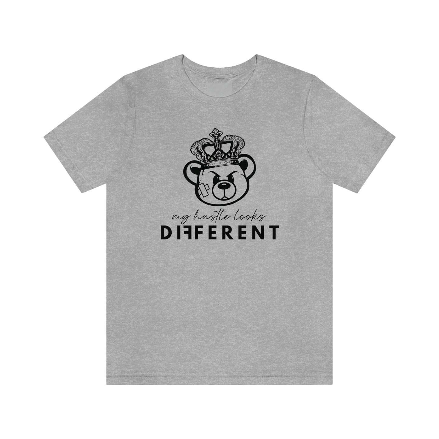 Crown Bear - My Hustle is Different - CLASSIC Unisex Softstyle T-Shirt