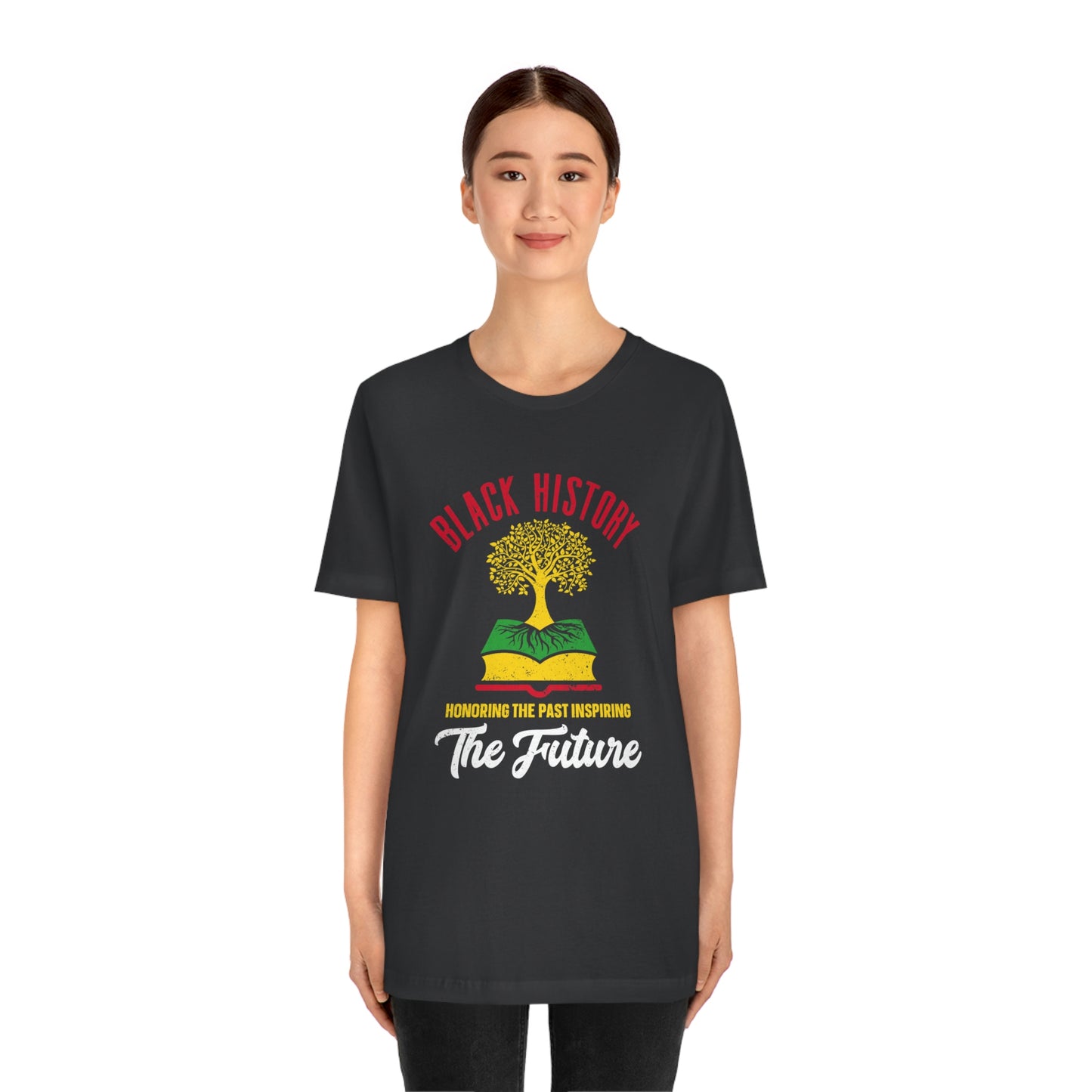 Honoring The Past Inspiring The Future Unisex Jersey Short Sleeve Tee