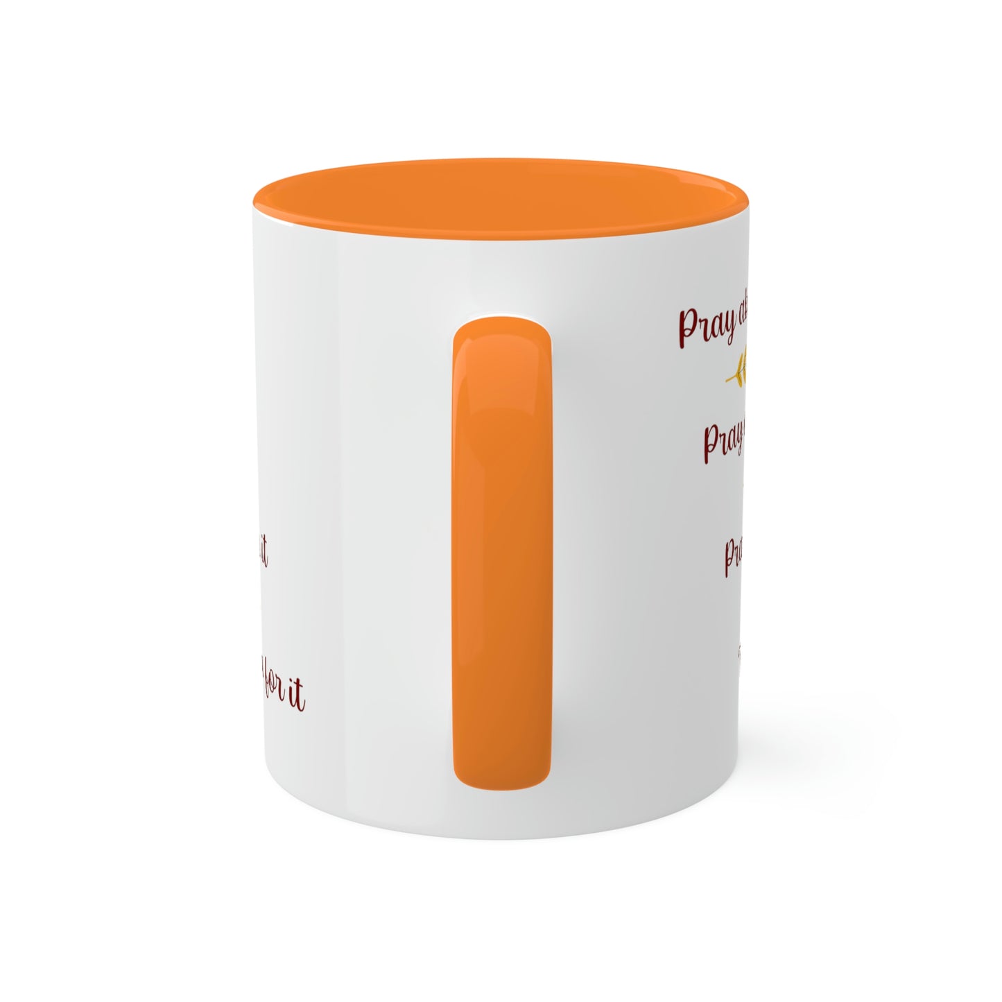 Pray Pray Pray Colorful Mugs, 11oz