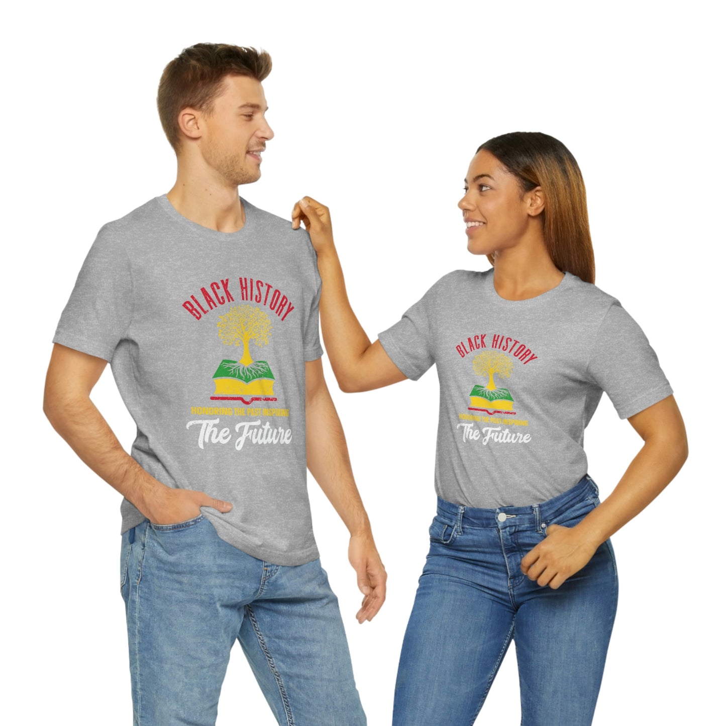 Honoring The Past Inspiring The Future Unisex Jersey Short Sleeve Tee