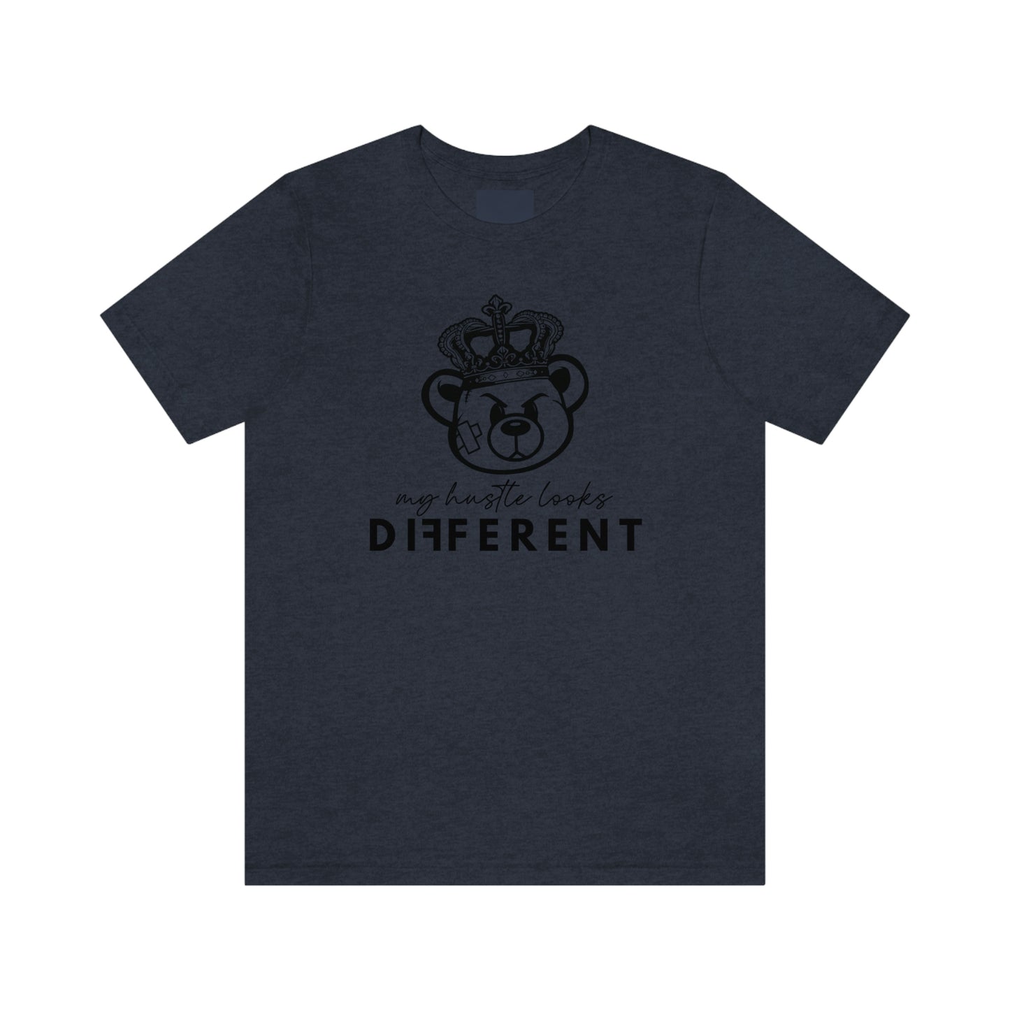 Crown Bear - My Hustle is Different - CLASSIC Unisex Softstyle T-Shirt