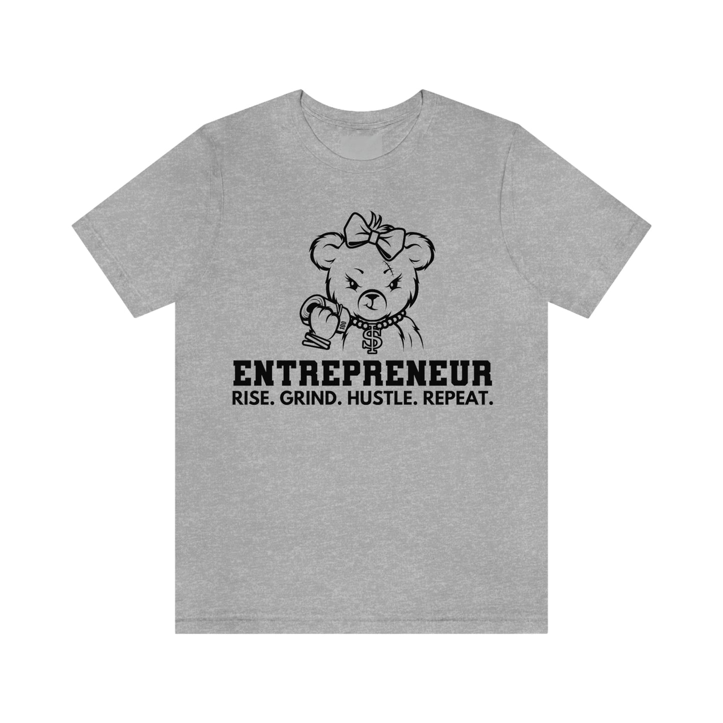 Female Hustle Bear  - CLASSIC Unisex Softstyle T-Shirt