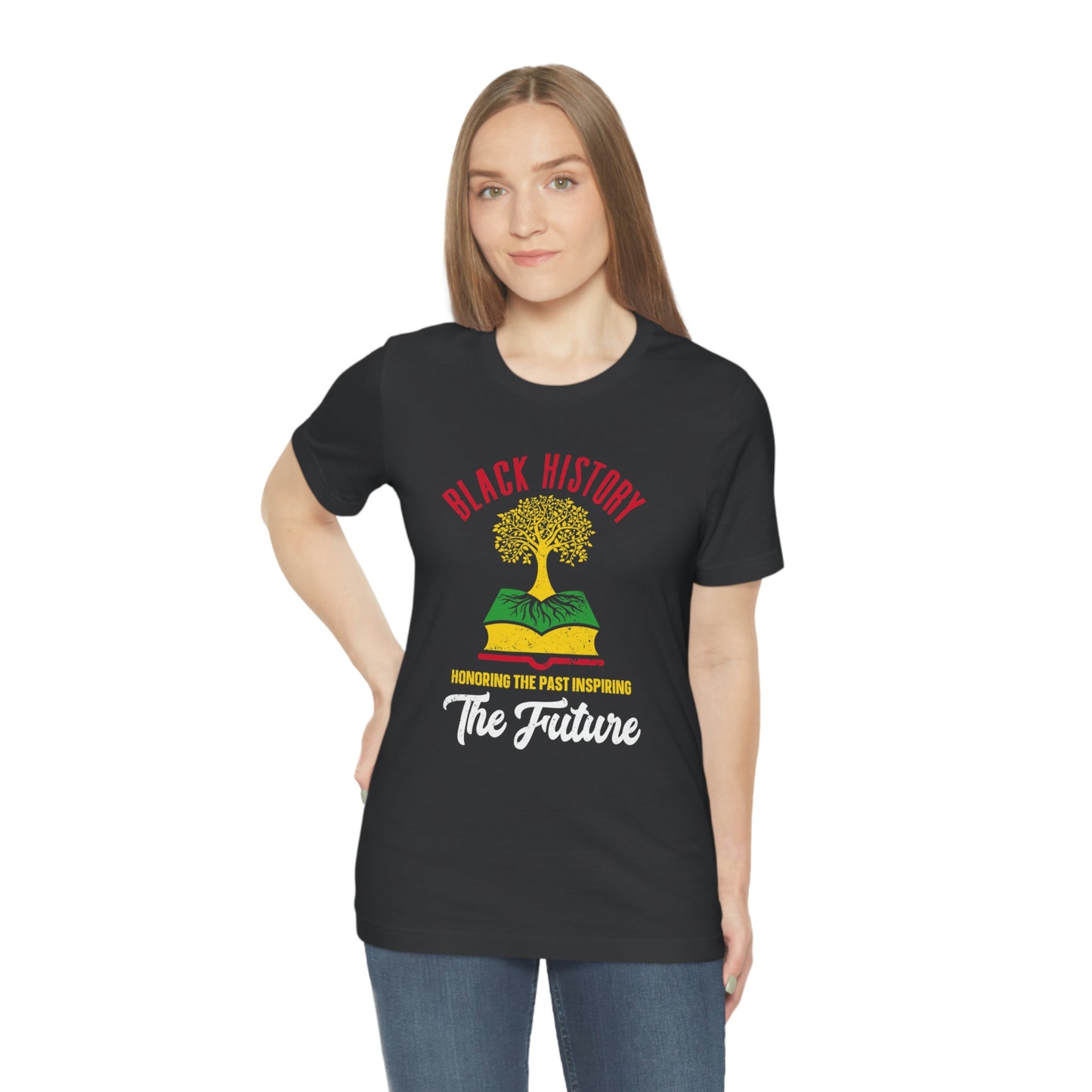 Honoring The Past Inspiring The Future Unisex Jersey Short Sleeve Tee