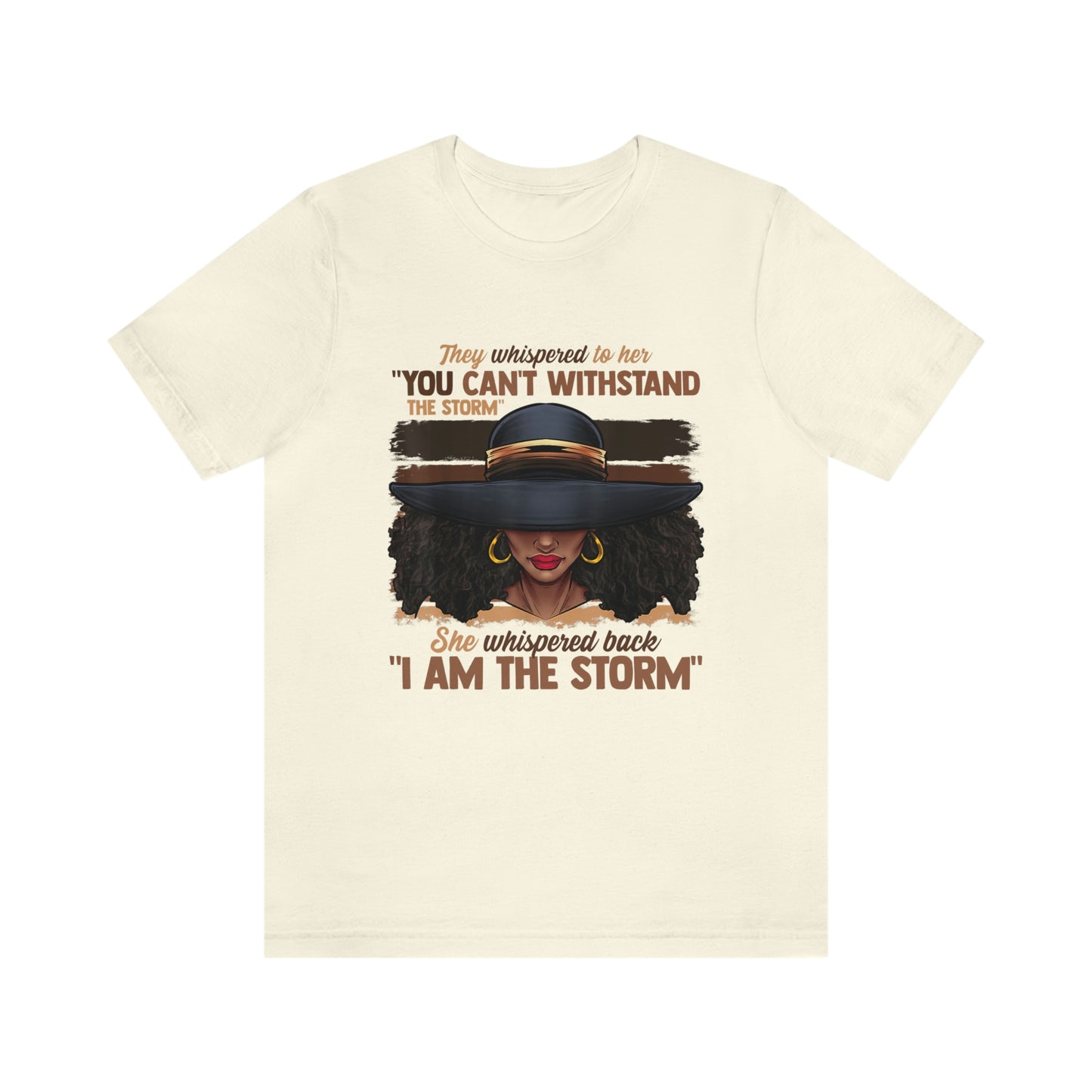 I Am The Storm Unisex Jersey Short Sleeve Tee