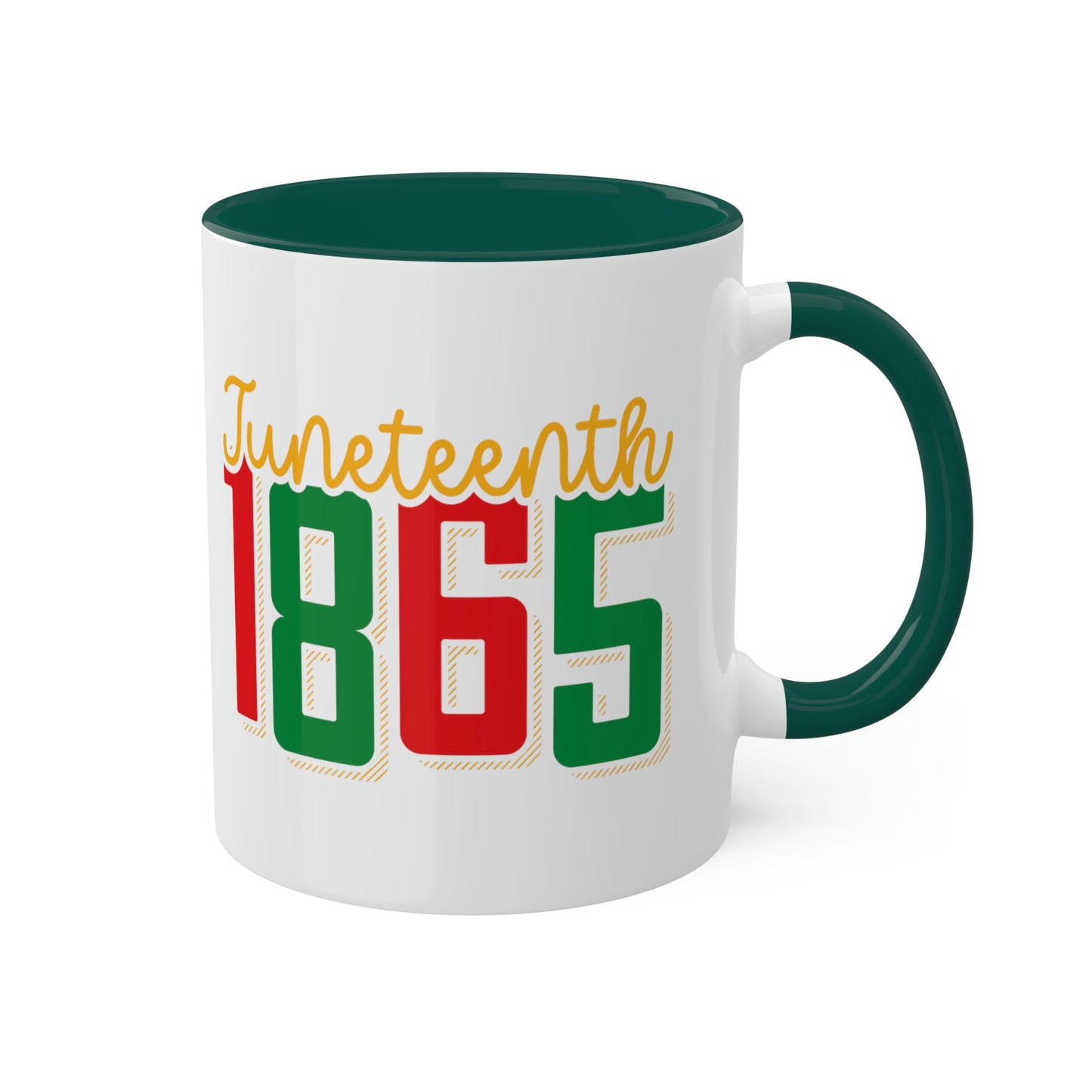 1865 Juneteenth Colorful Mugs, 11oz