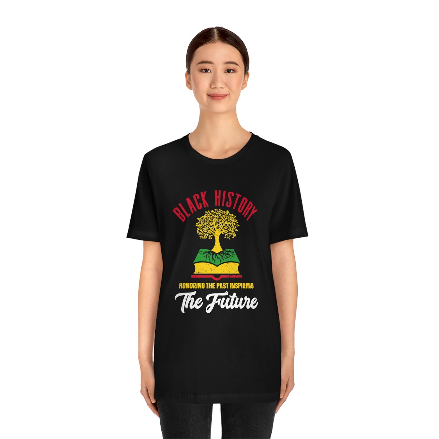 Honoring The Past Inspiring The Future Unisex Jersey Short Sleeve Tee