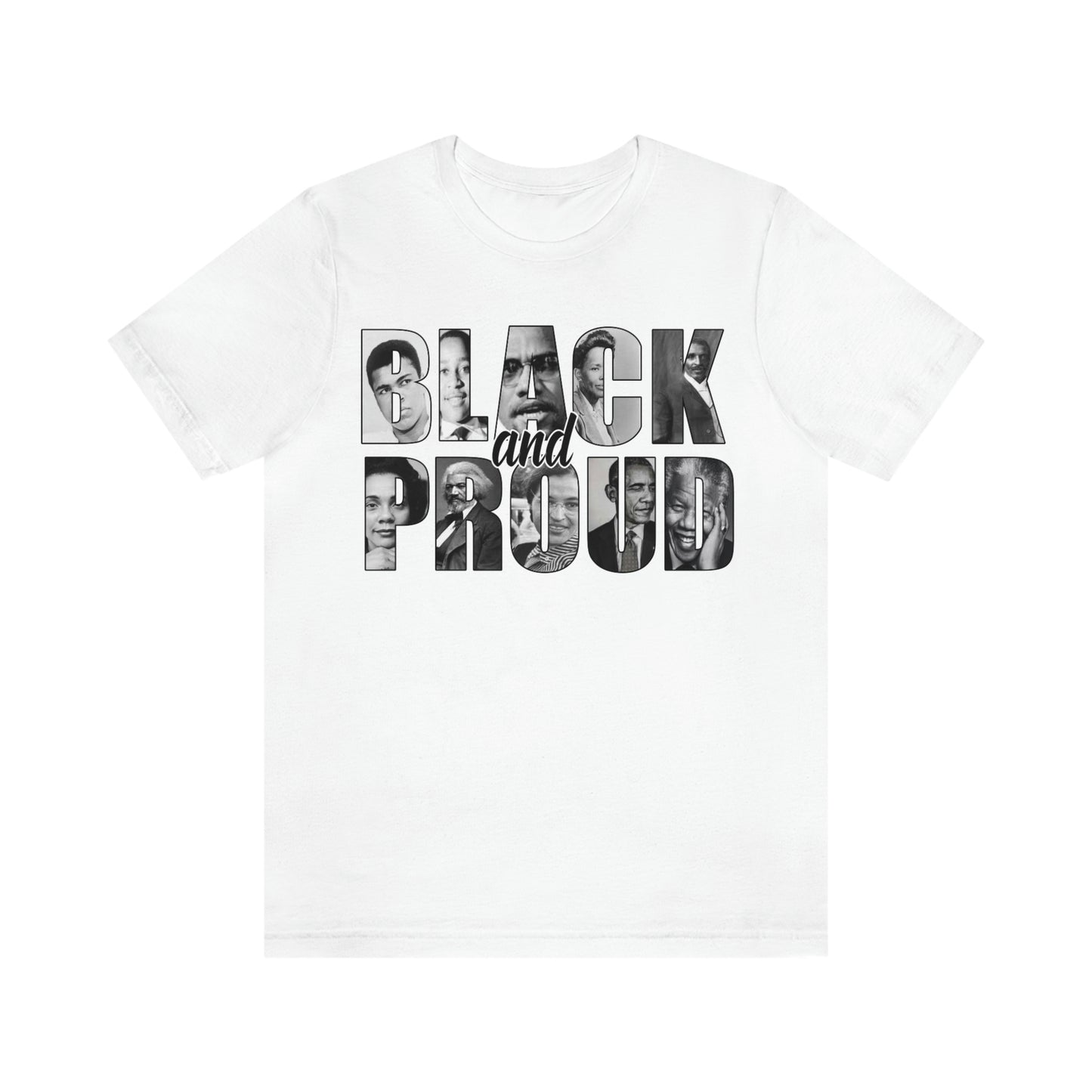 Black and Proud Unisex Jersey Short Sleeve Tee