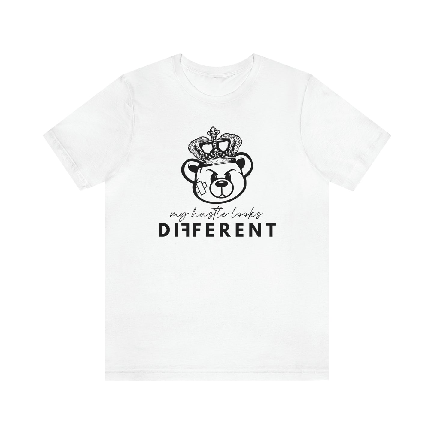 Crown Bear - My Hustle is Different - CLASSIC Unisex Softstyle T-Shirt