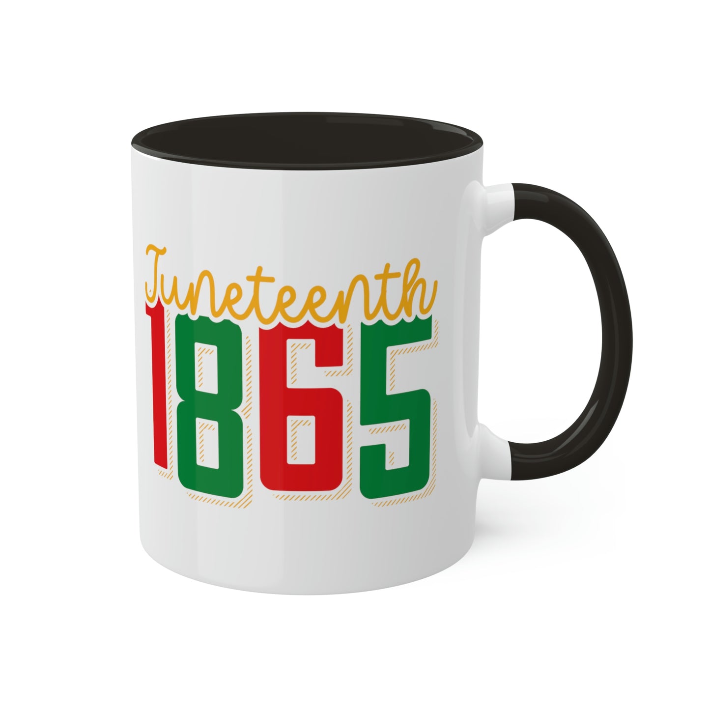 1865 Juneteenth Colorful Mugs, 11oz